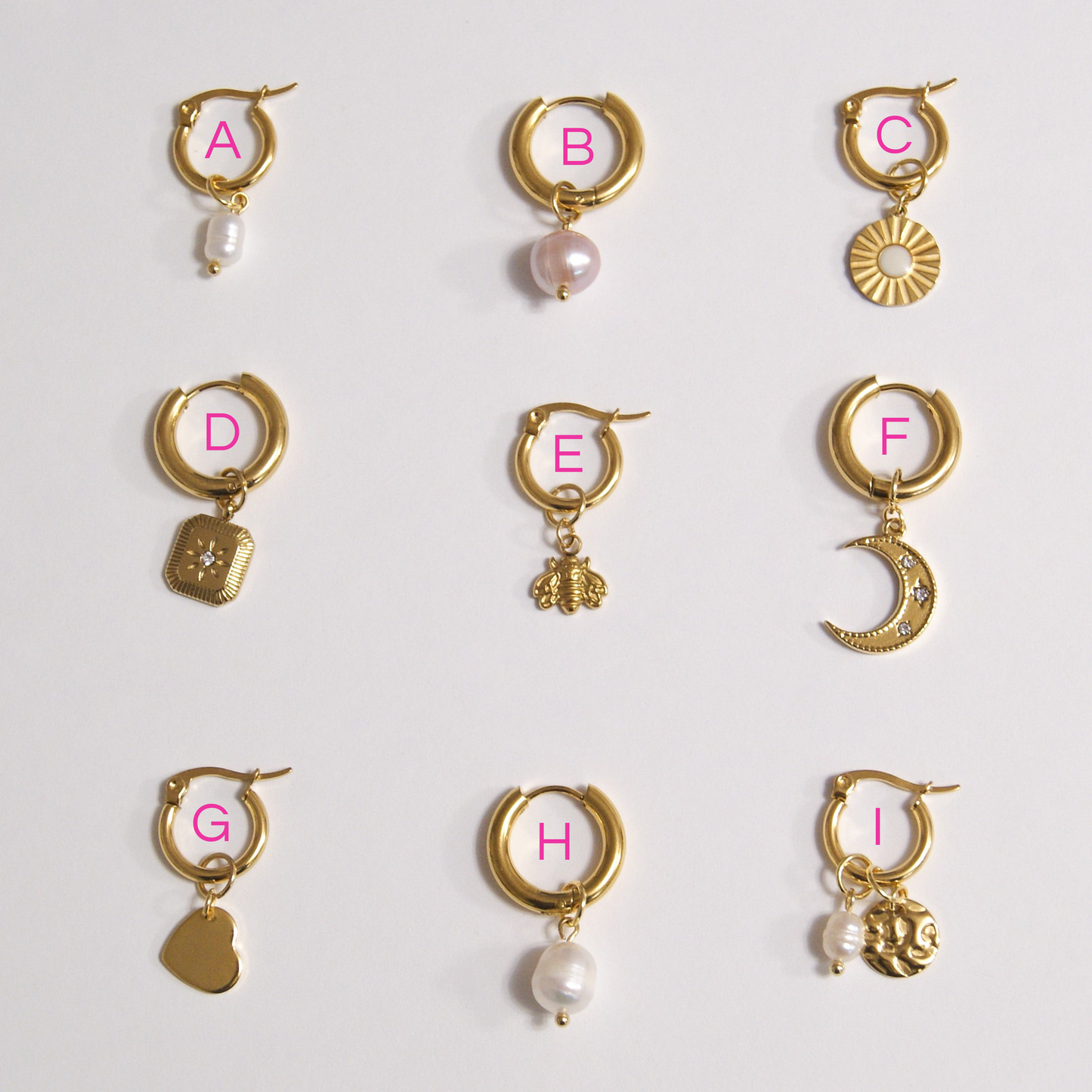 Beauté simple - anneaux or