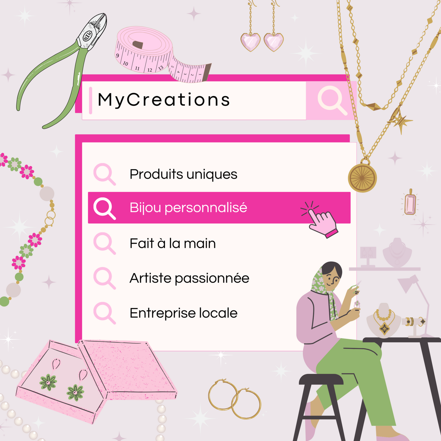 Bracelets personnalisés