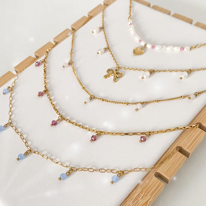 Étincelant - colliers spéciaux or