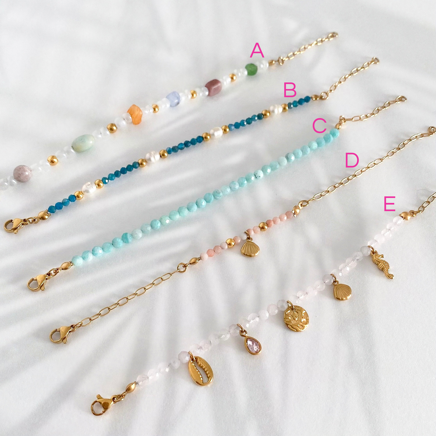 Summery – bracelets or