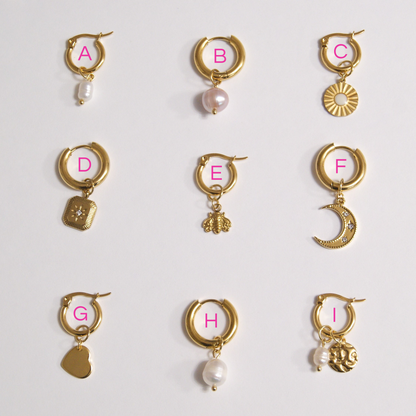 Beauté simple - anneaux or