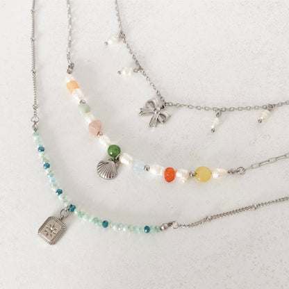 Étincelant - colliers spéciaux argent