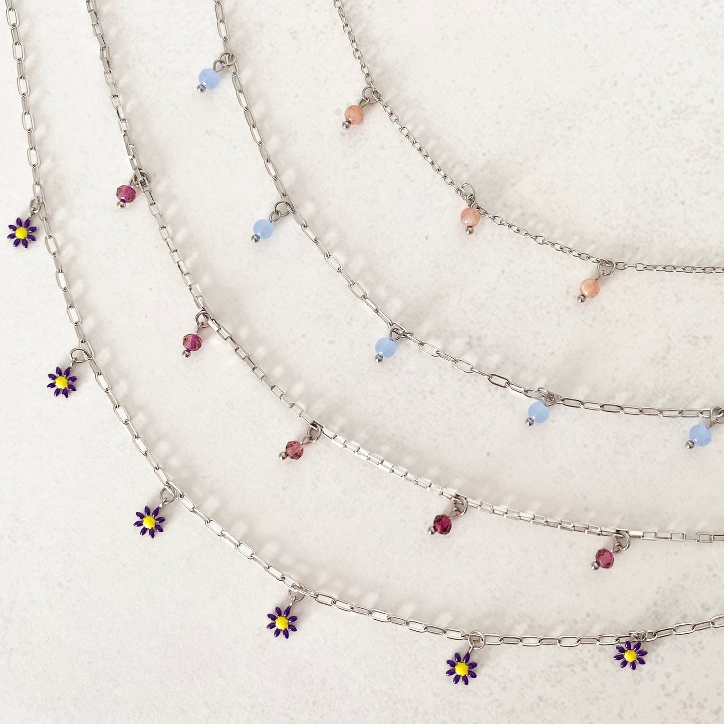 Étincelant - colliers spéciaux argent