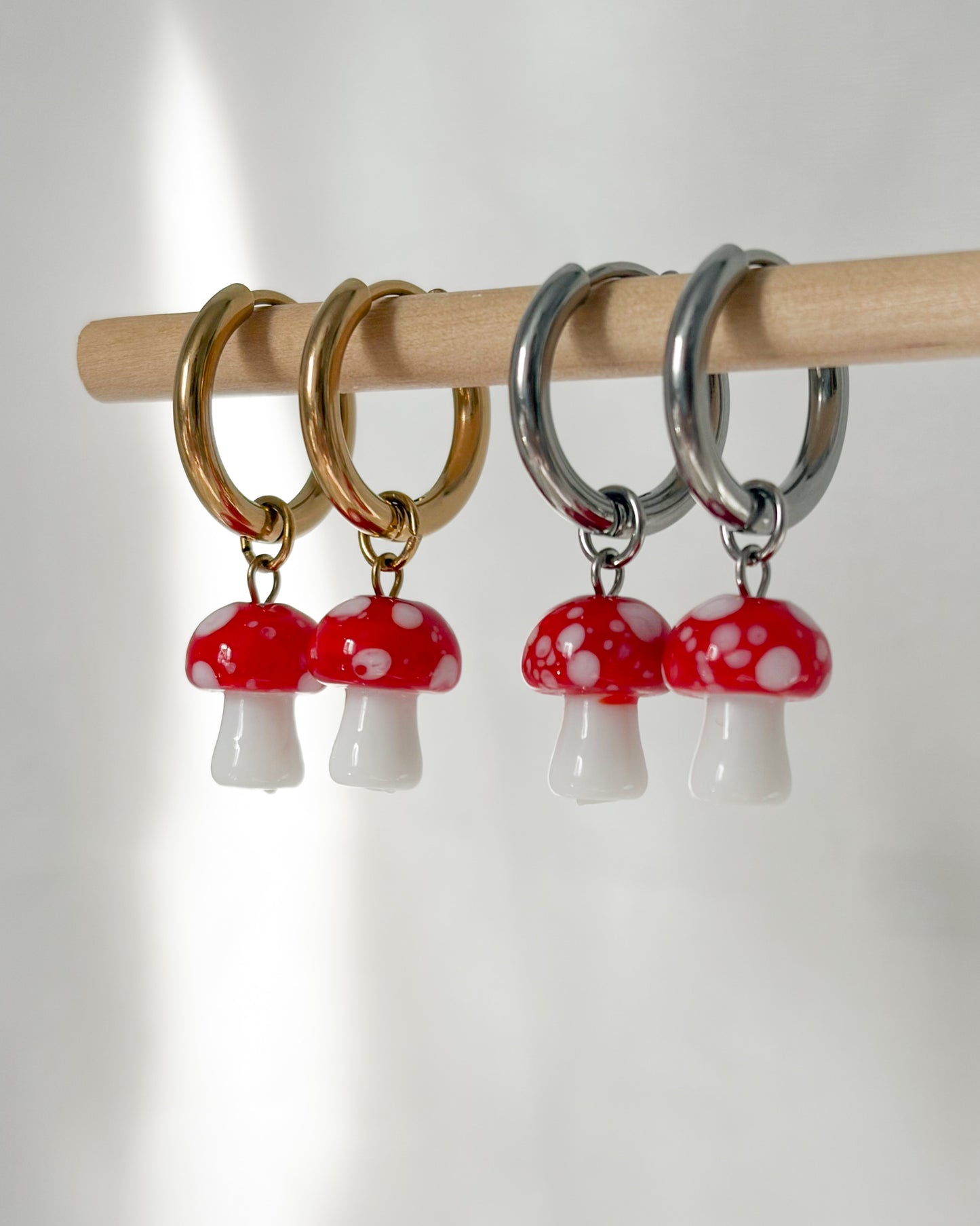 Champi rouges - anneaux