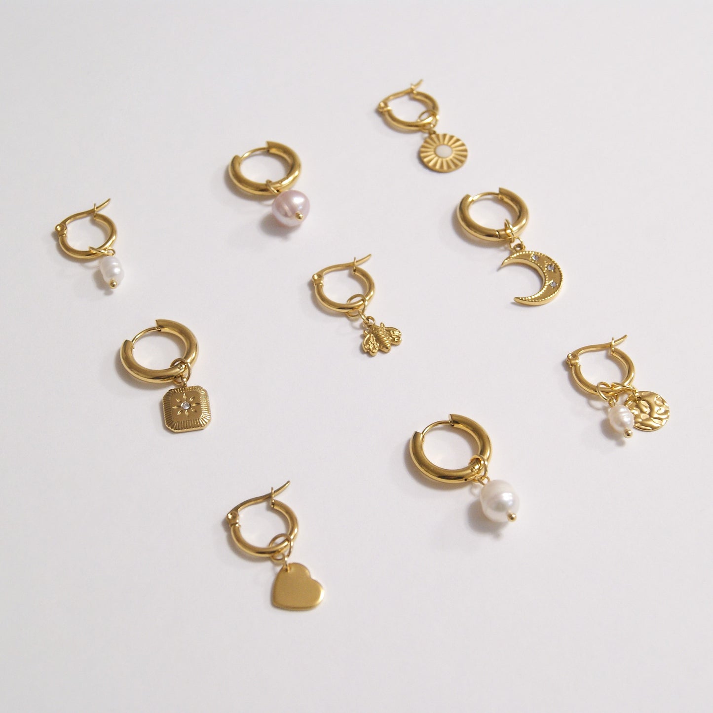 Beauté simple - anneaux or