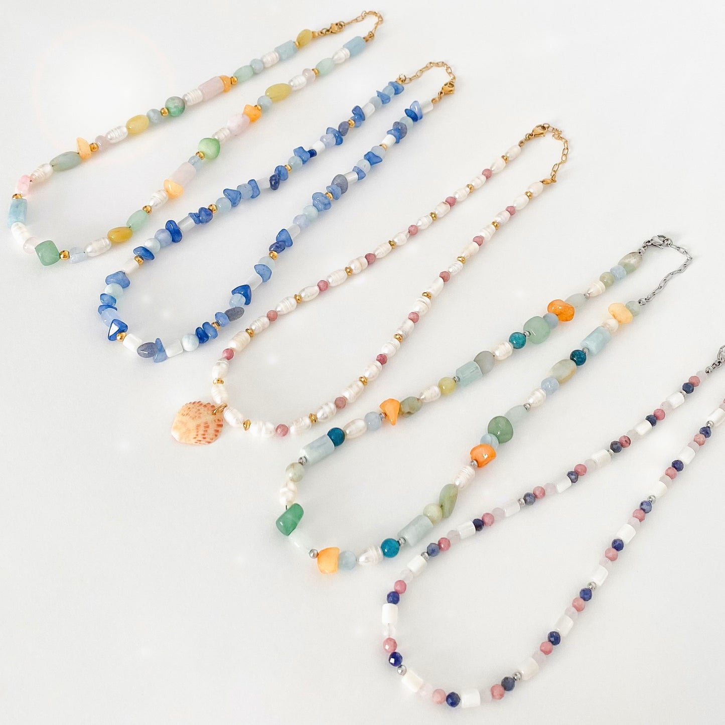 Summery – colliers en pierres