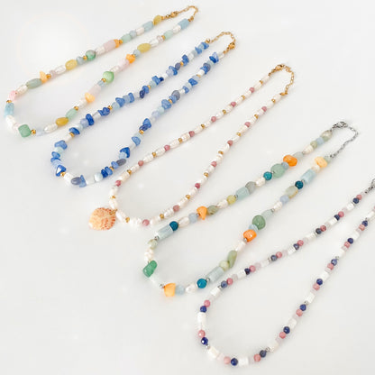 Summery – colliers en pierres