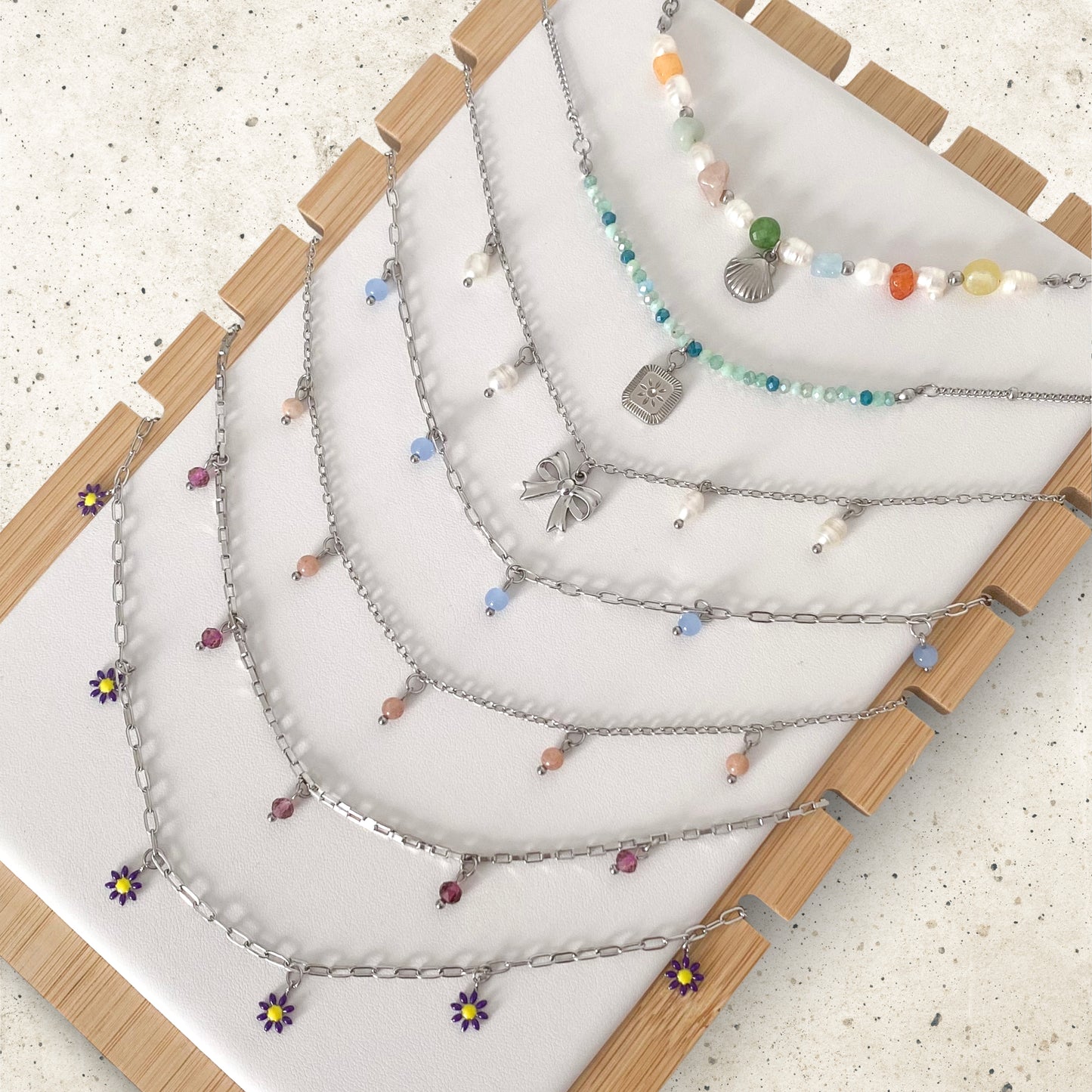 Étincelant - colliers spéciaux argent