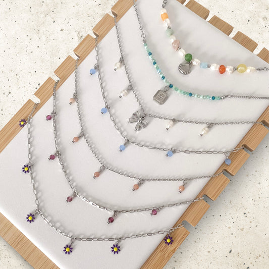 Étincelant - colliers spéciaux argent