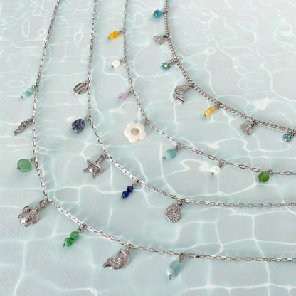 Charming summer – colliers à charms argent