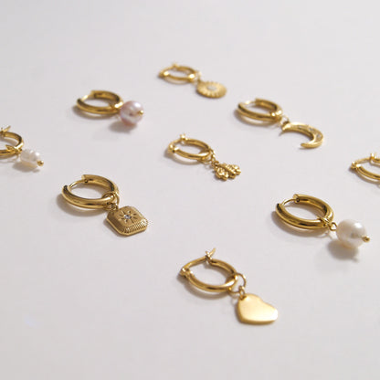 Beauté simple - anneaux or