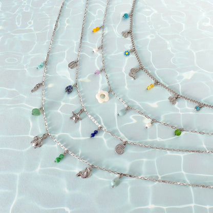 Charming summer – colliers à charms argent